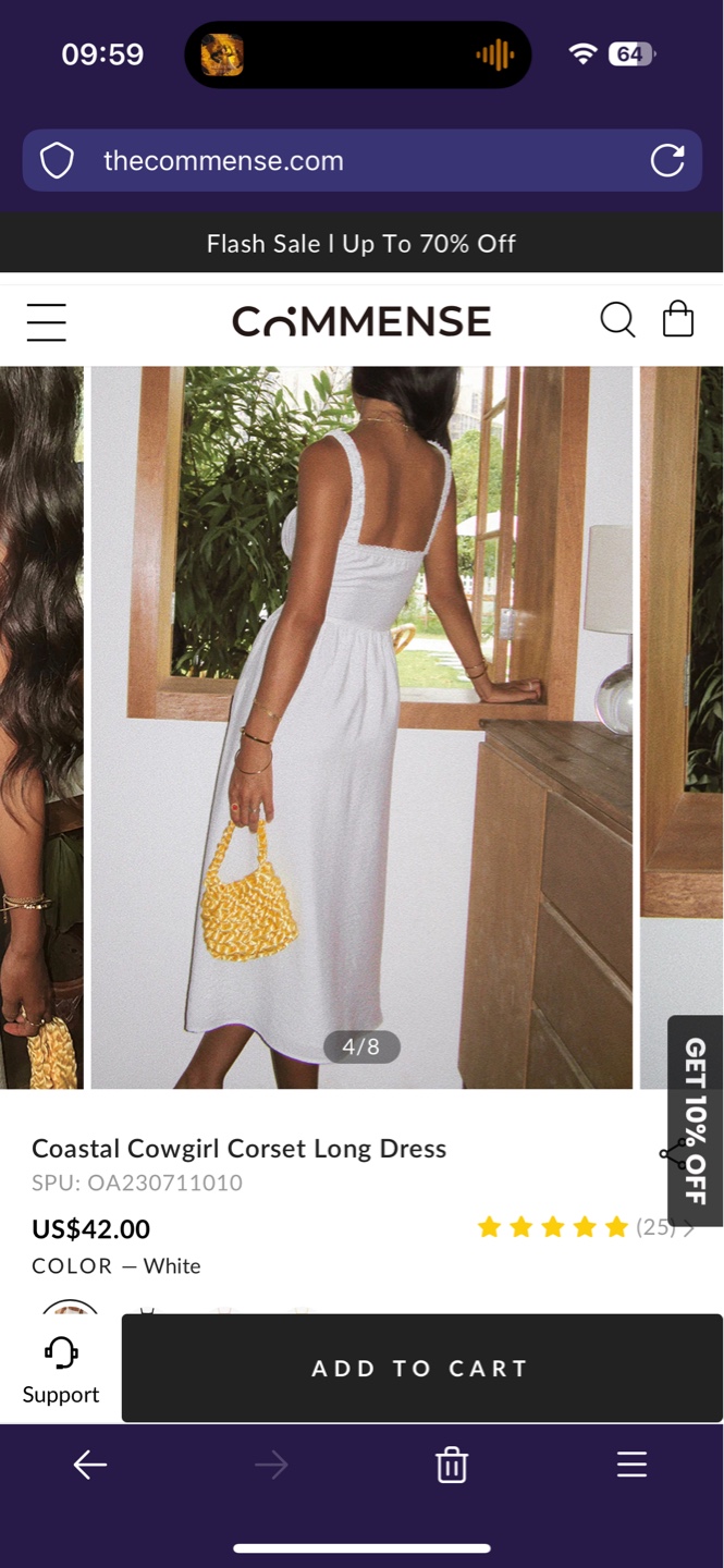 New size M White Corset Long Dress - photo 3