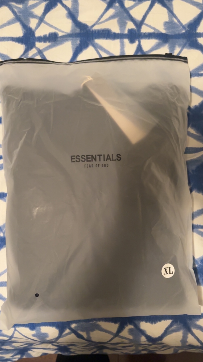 Black Essentials hoodie