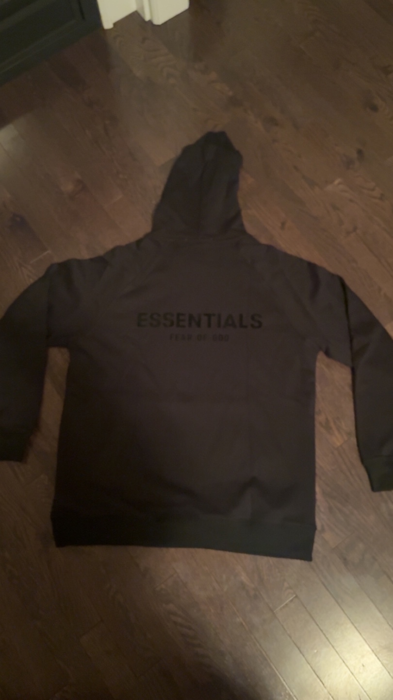Black Essentials hoodie - photo 2