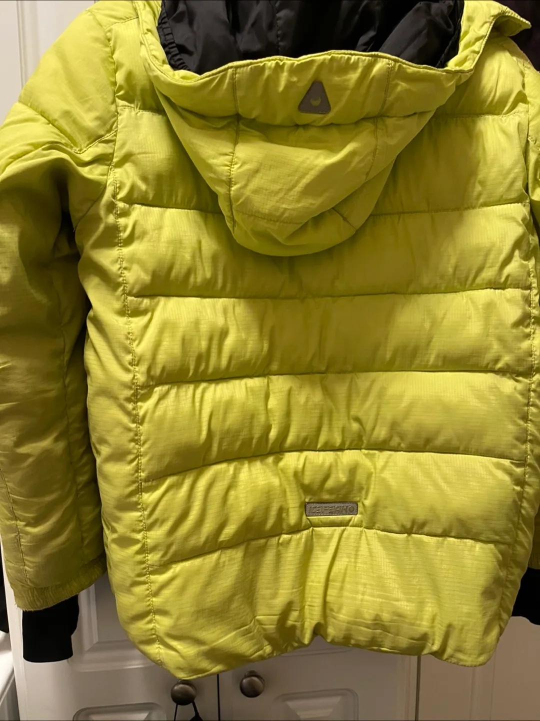 Icebreaker Kids' Lime Green Puffer Jacket Size 140 image indicator(3)