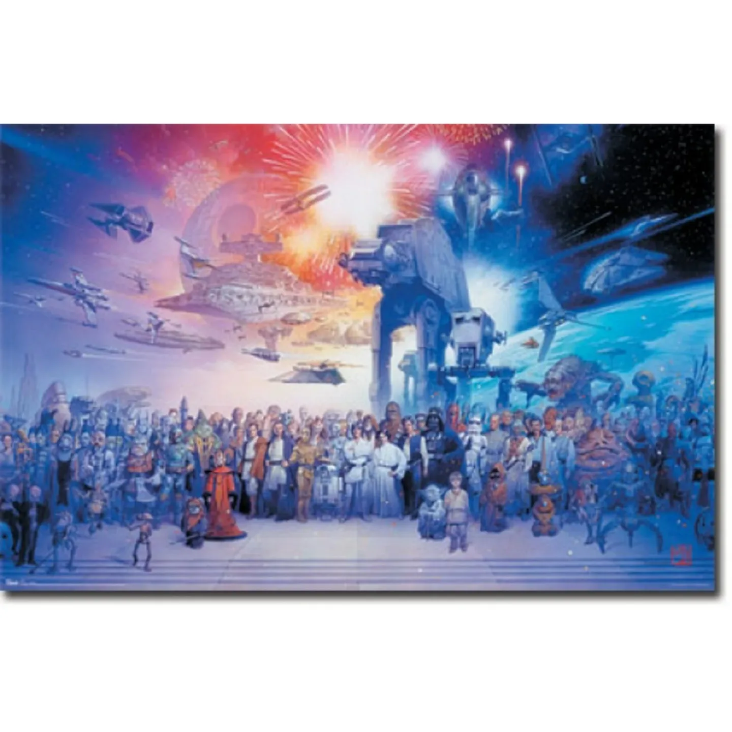 Star Wars Saga Galaxy Poster - Trends Posters thumbnail