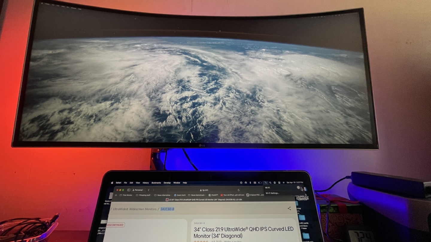 LG 34GN850-B 34" Ultrawide Curved Gaming Monitor - photo 3