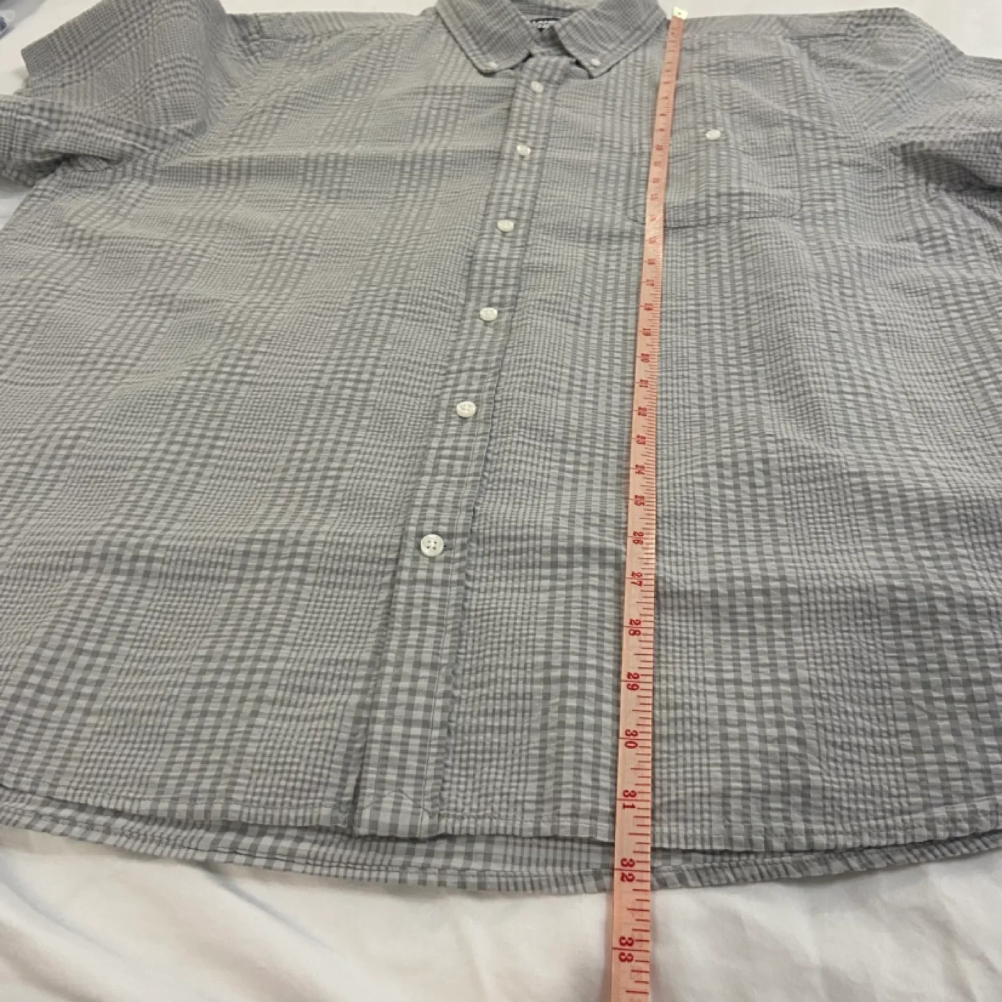 XXL Lands End Mens Short Sleeve Shirt image indicator(6)