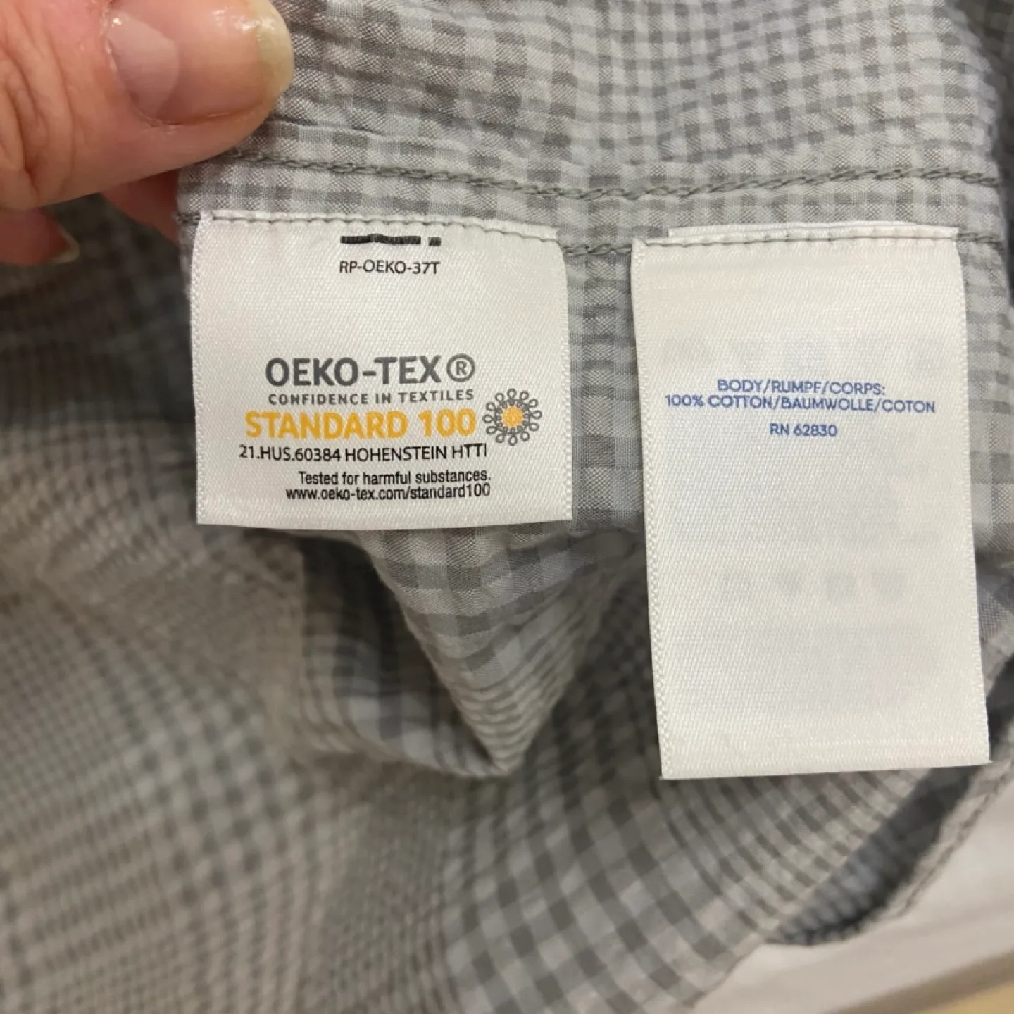 XXL Lands End Mens Short Sleeve Shirt image indicator(7)