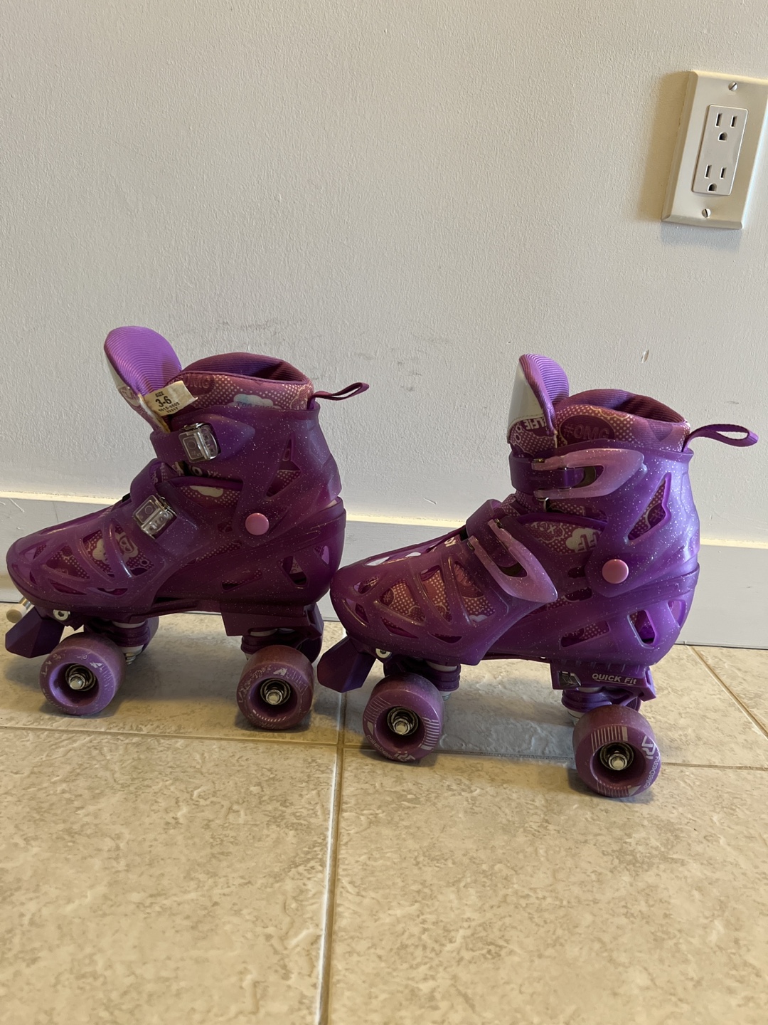Roller Derby Girls' Purple Roller Skates - photo 2