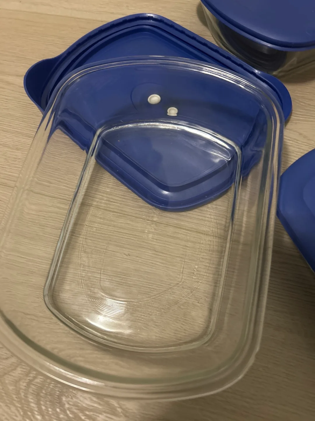 Pyrex Glass Food Storage Containers with Lids - Set of 3 image indicator(3)