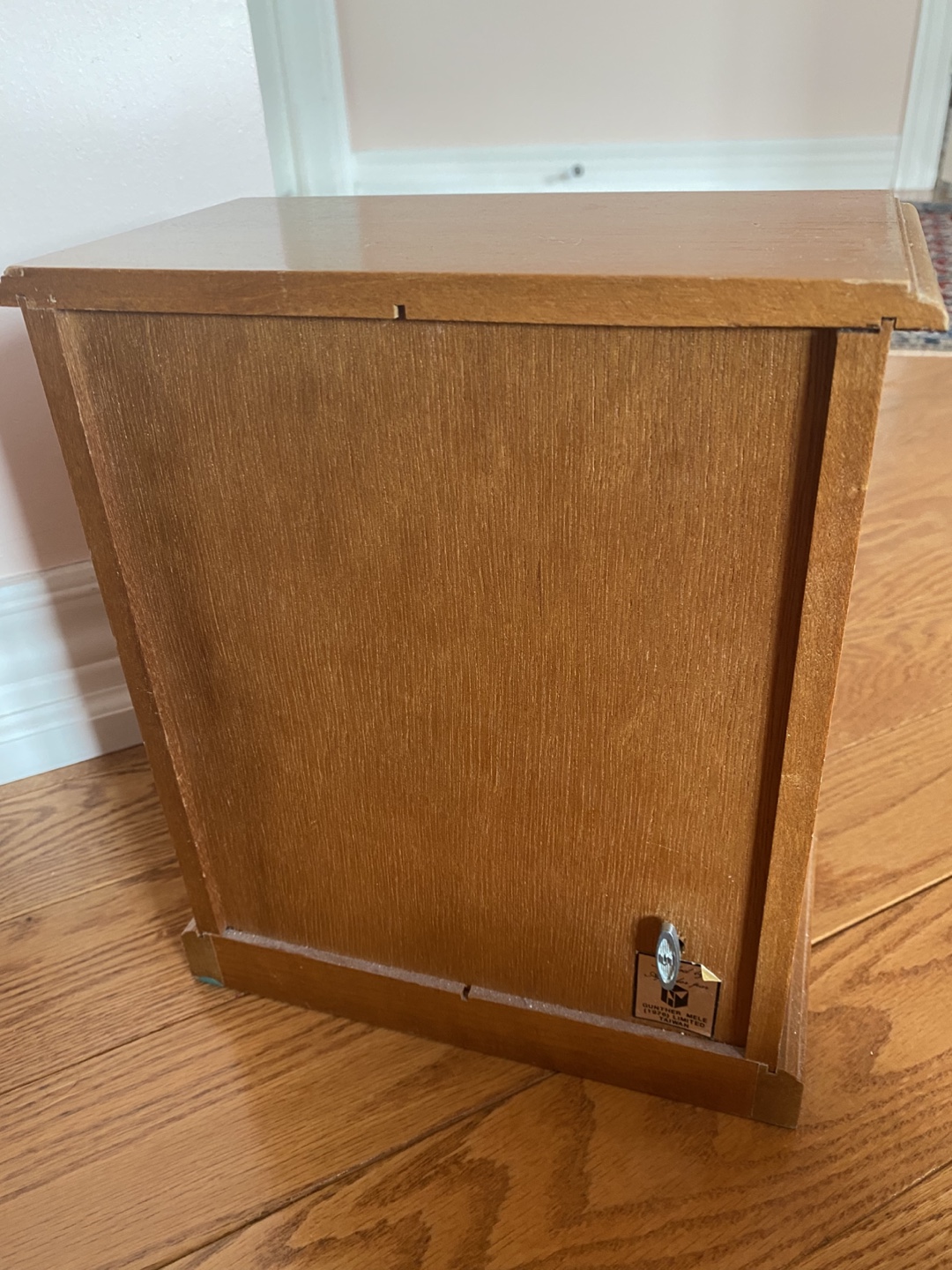 Vintage Musical Wooden Jewelry box - photo 4