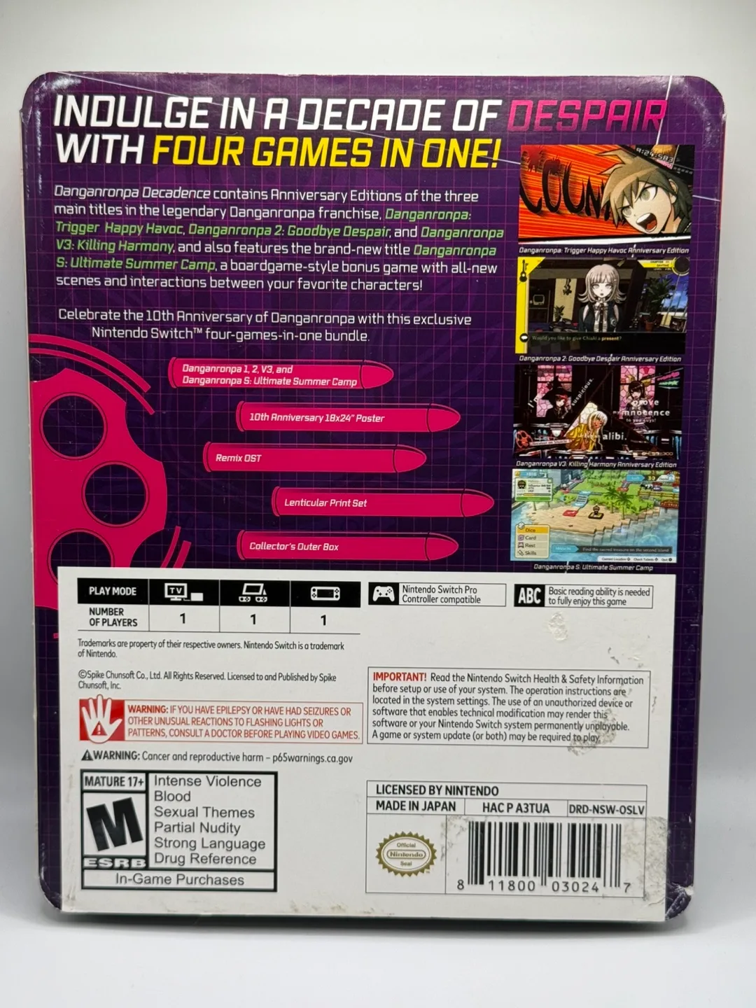 Dangan Ronpa Decadence - Collectors Edition image indicator(3)