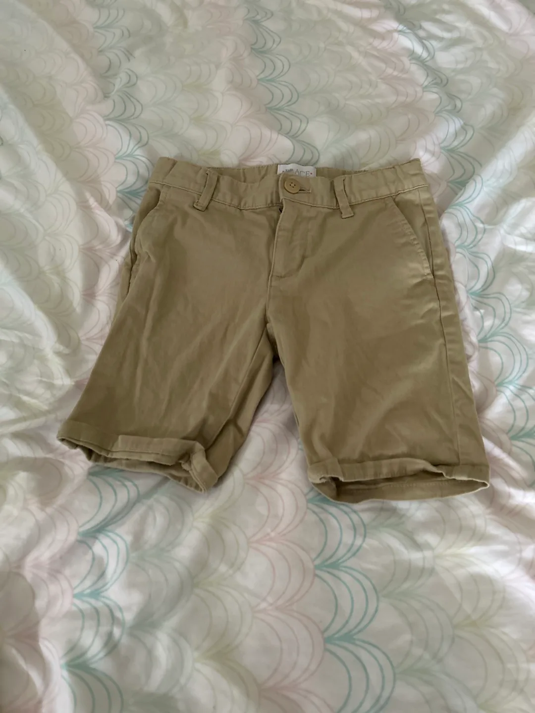 Girls' Khaki Shorts - Size 6 thumbnail