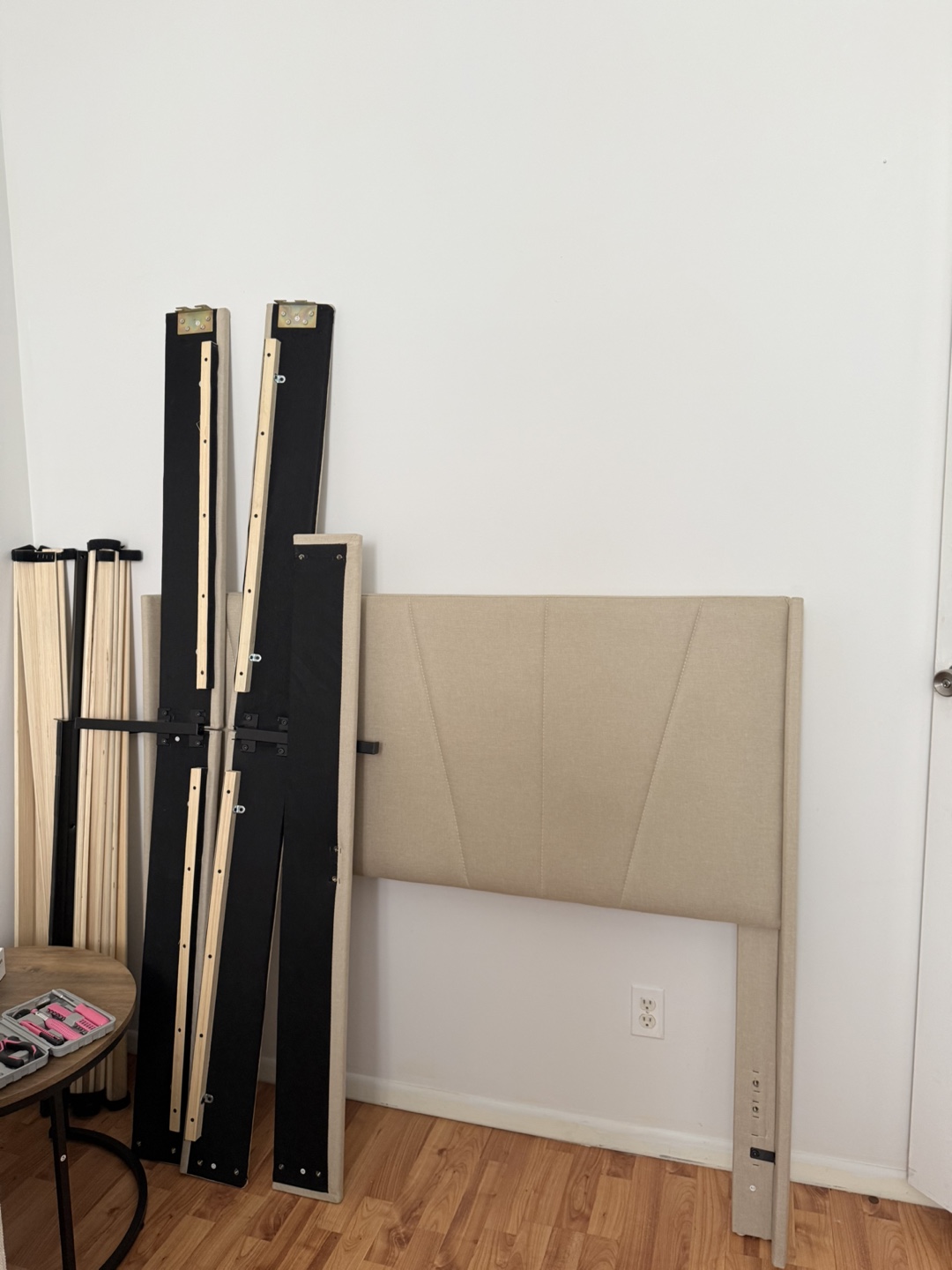 Full Size Bed Frame with Mattress - photo 3