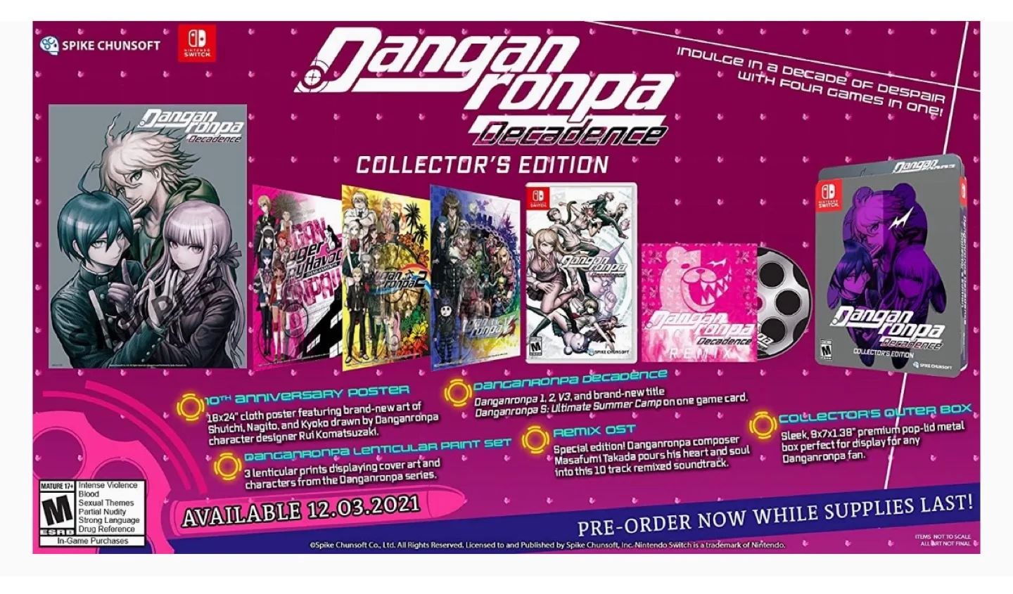 Dangan Ronpa Decadence - Collectors Edition image indicator(9)