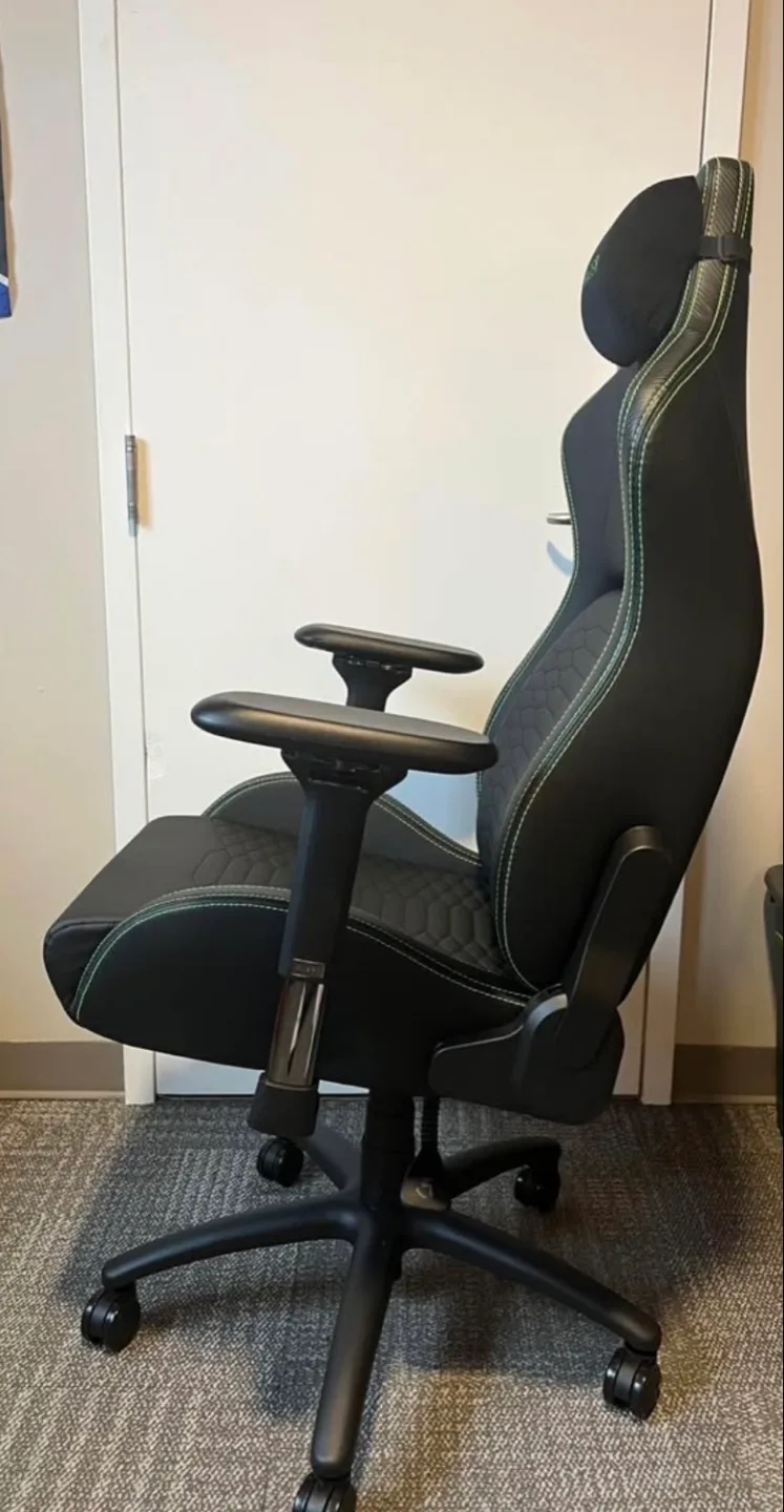 Razer Ergonomic Enki Pro Gaming Chair - Black/Green image indicator(2)