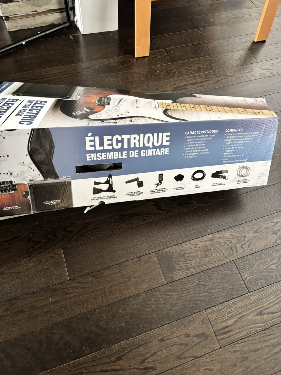 New In box GWL electric guitar pack with amp - photo 3