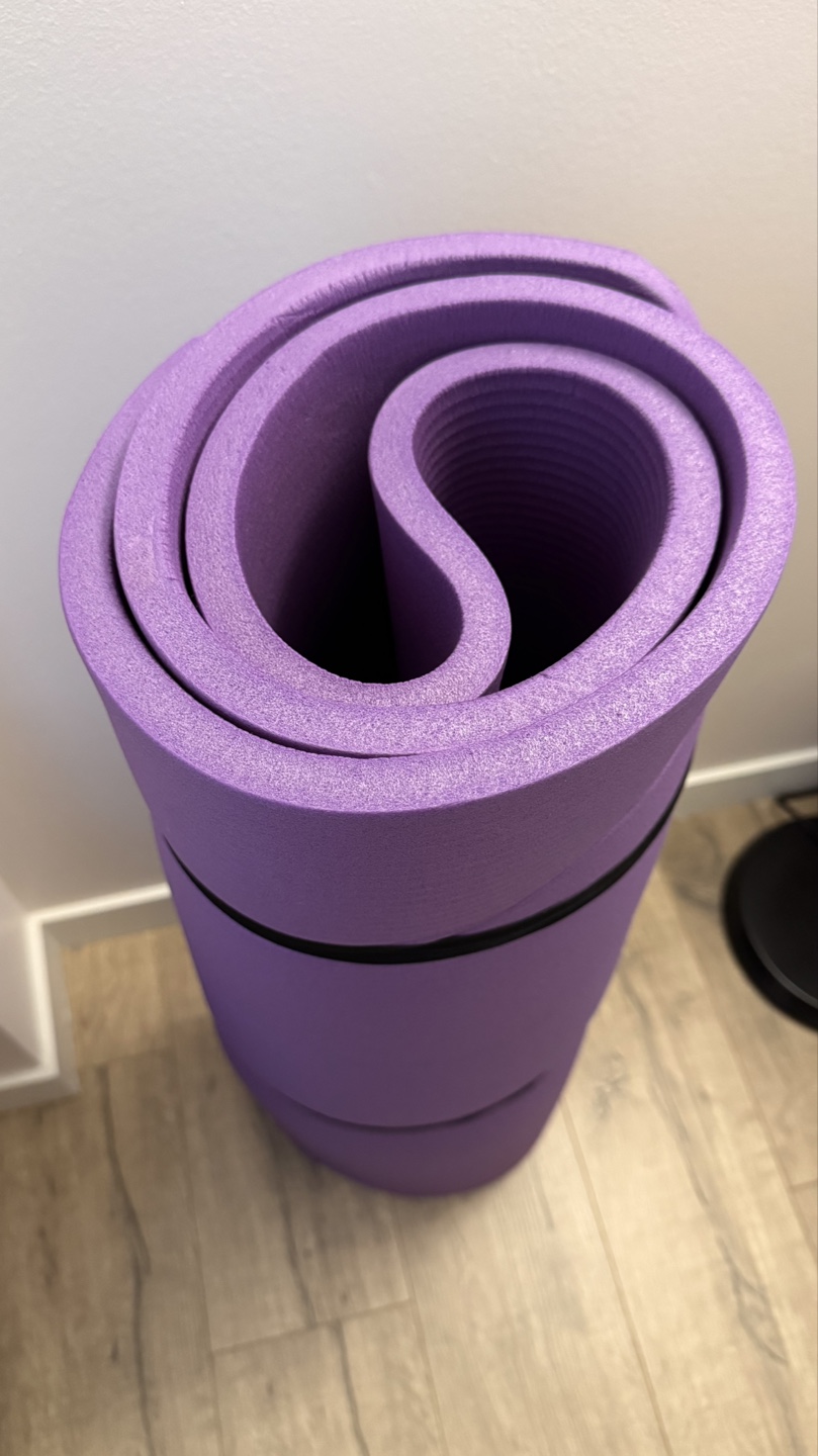20mm Extra Thick and Wide Yoga Mat Lavender