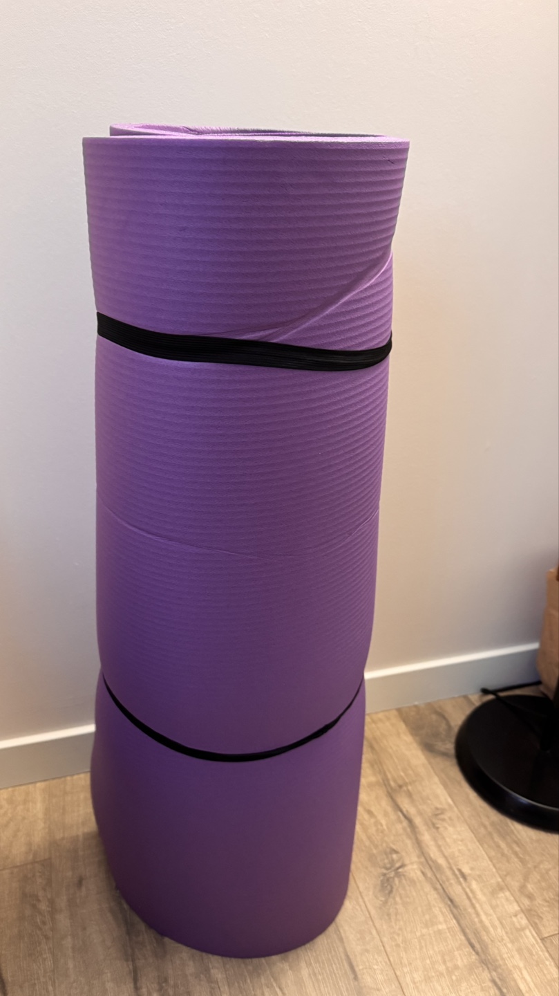 20mm Extra Thick and Wide Yoga Mat Lavender - photo 2