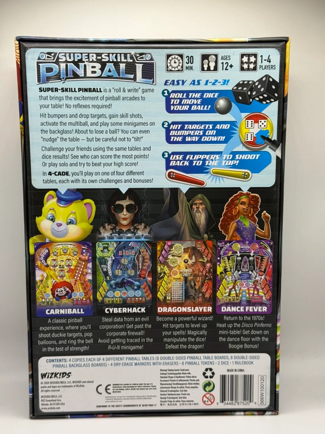 Super-skill Pinball 4cade (board game) image indicator(2)