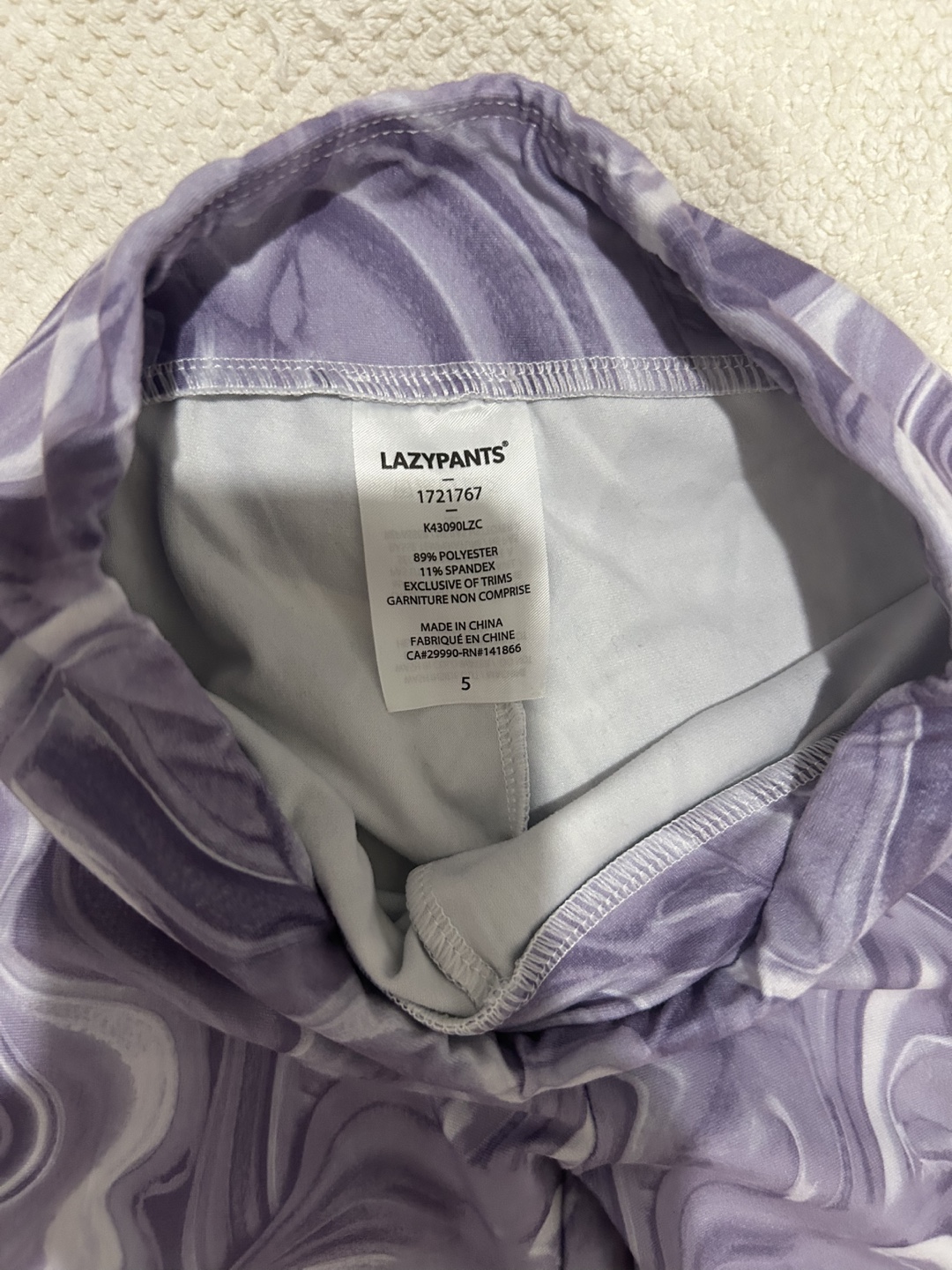 Girls Size 5 Lazy Pants Legging - photo 2