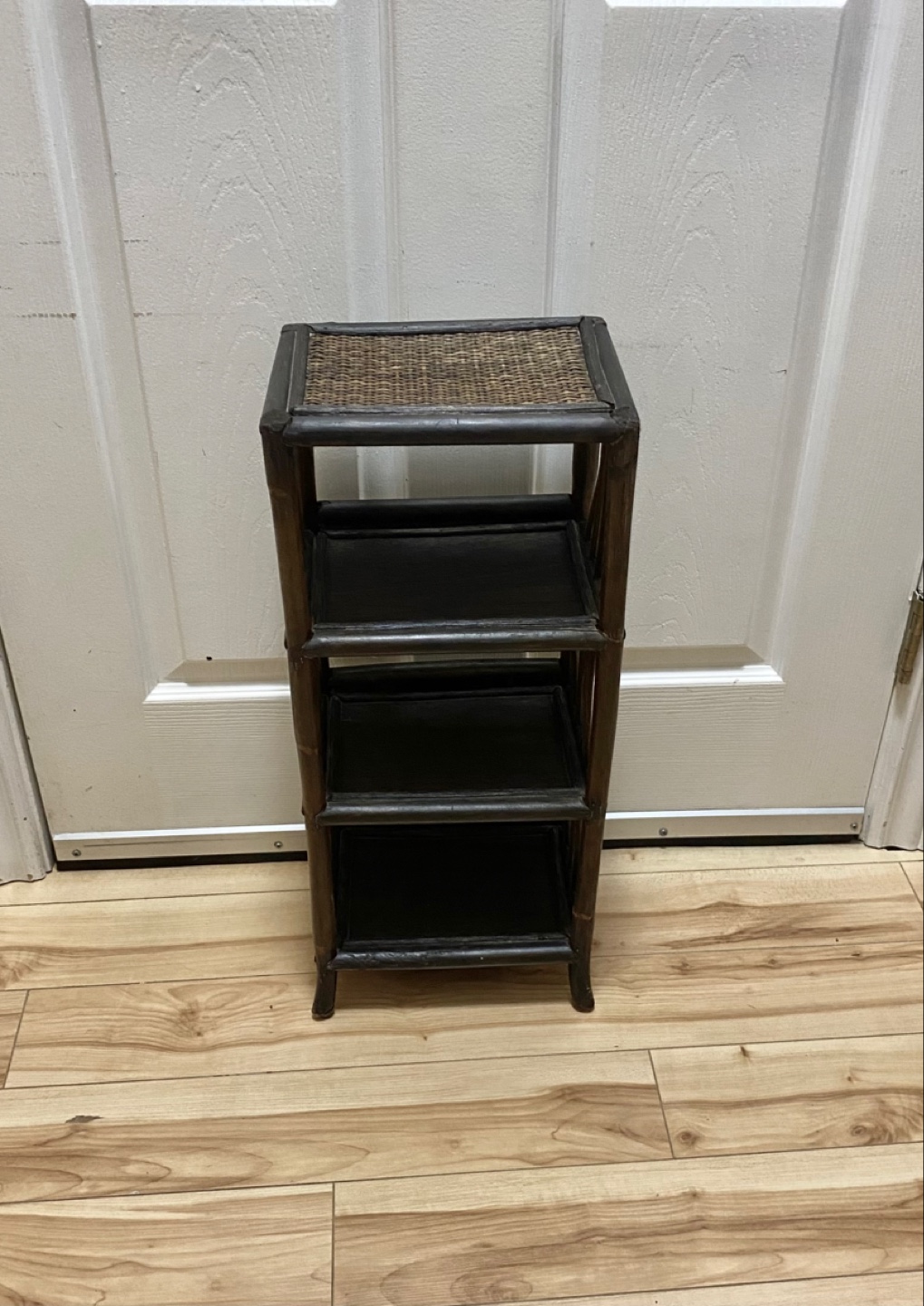 Small Bamboo Shelving Unit - photo 2