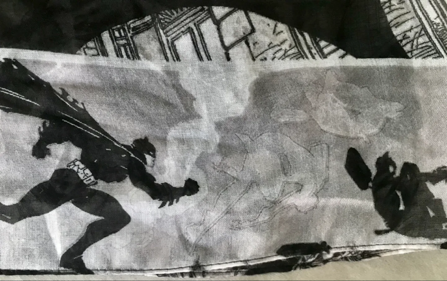DC Comics Batman Jim Lee Infinity Scarf Brand New image indicator(4)