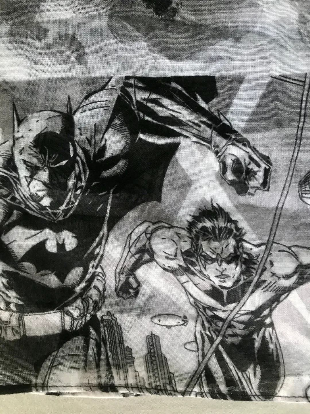 DC Comics Batman Jim Lee Infinity Scarf Brand New image indicator(2)