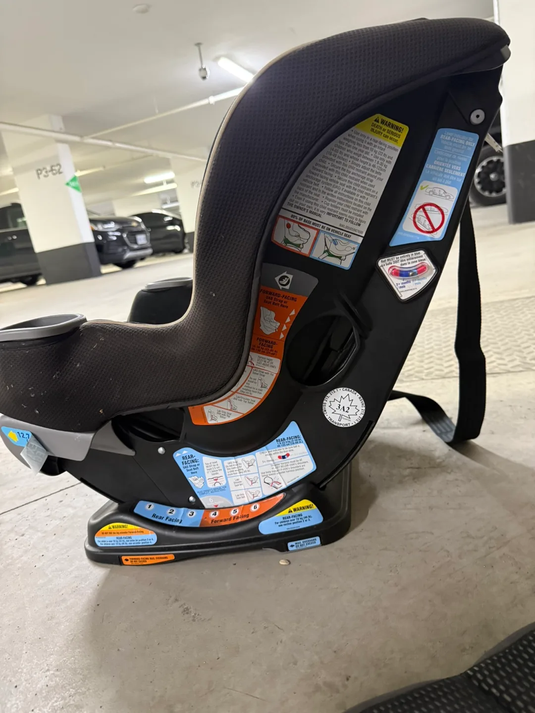 Graco Extend2Fit Convertible Car Seat image indicator(2)