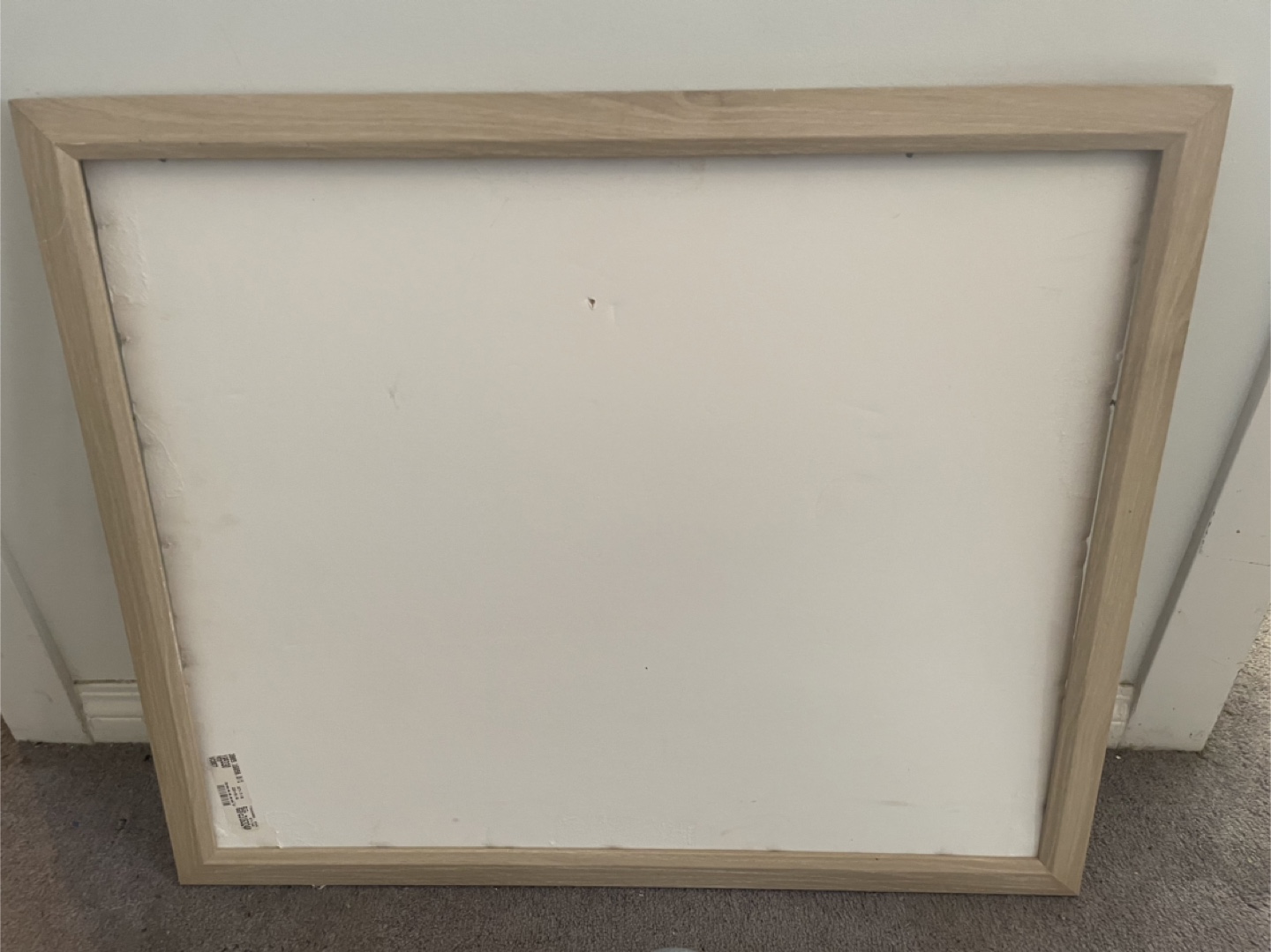 Large frame with glass