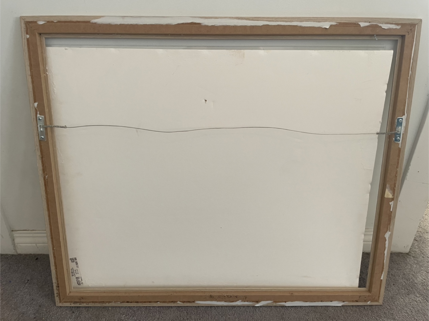 Large frame with glass - photo 2