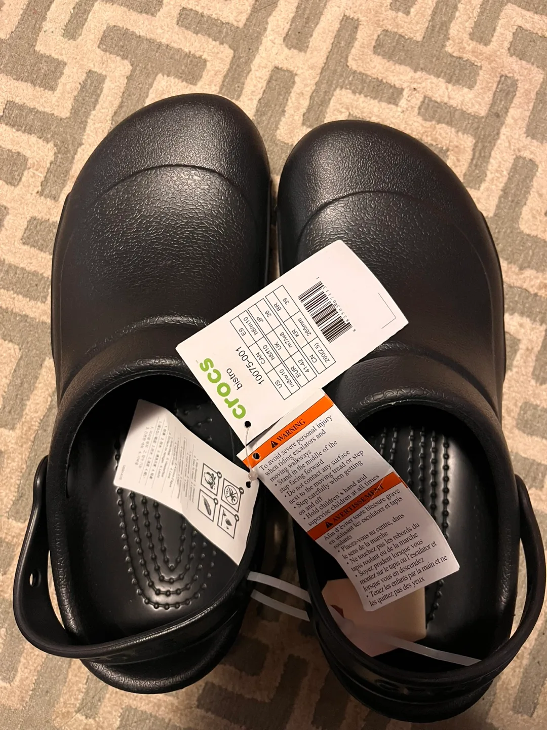 Crocs Bistro Clogs - Men's Size 10 thumbnail