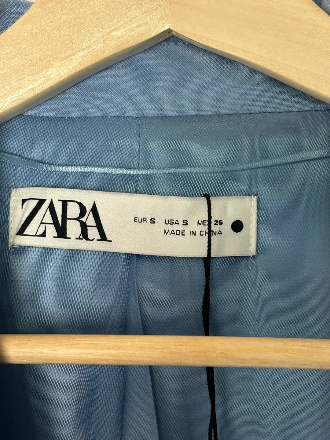 Women's Light Blue Blazer - Size Small image indicator(2)