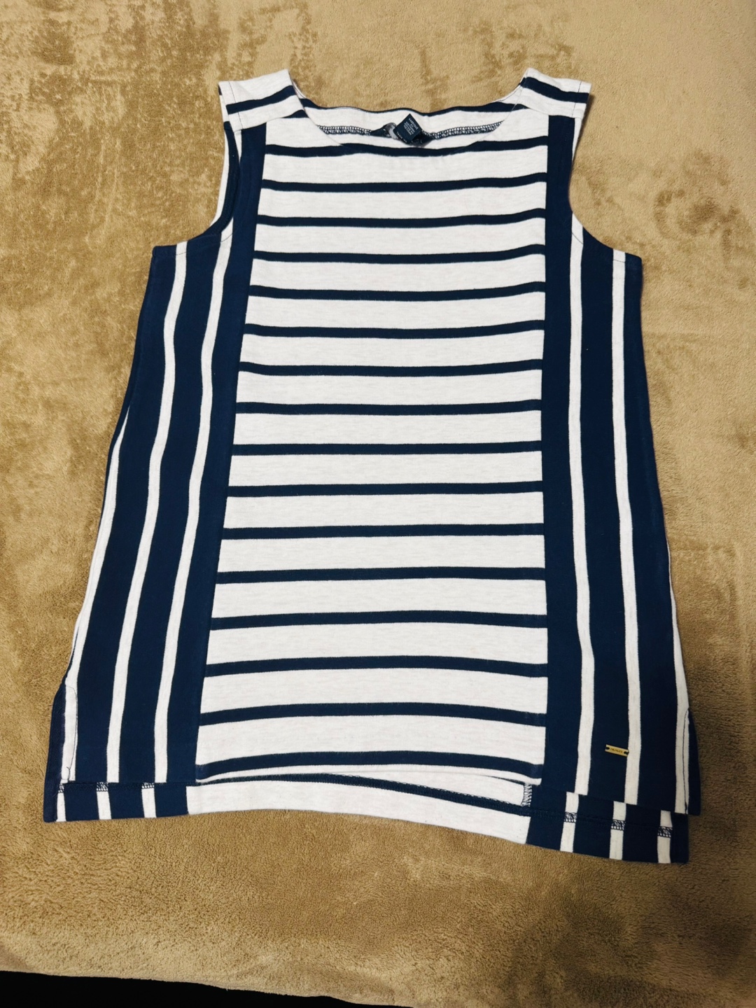 Tommy Hilfiger Striped Sleeveless Top - Size XS