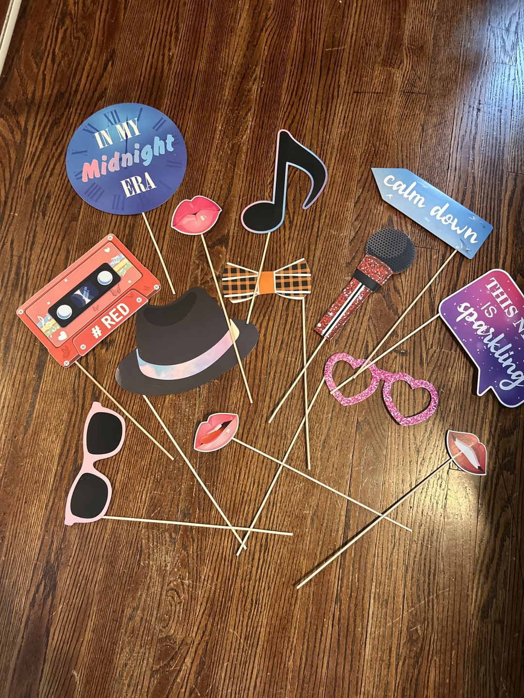 Taylor Swift Eras Tour Photo Booth Props
