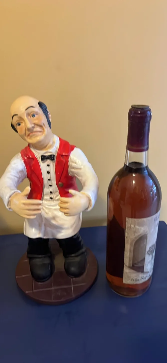 Set of Two Vintage Wine Bottle Holders $20 each image indicator(2)