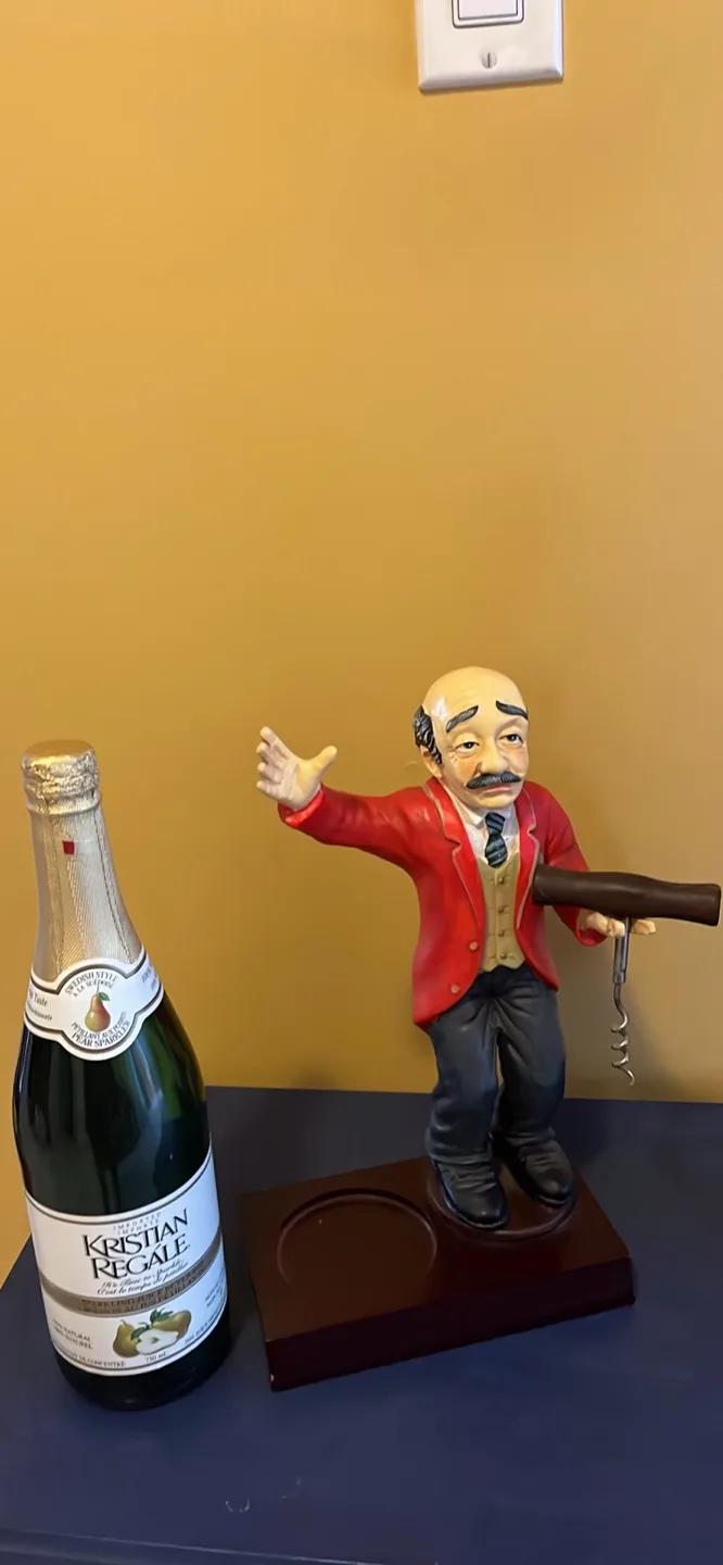 Set of Two Vintage Wine Bottle Holders $20 each image indicator(3)