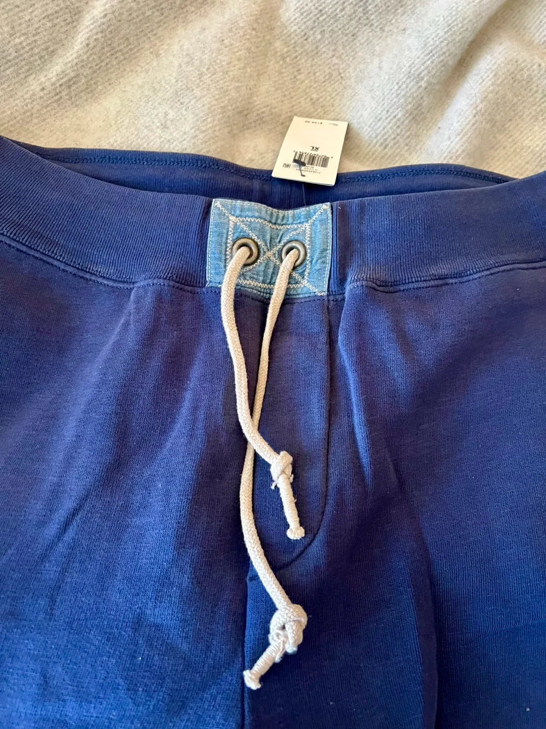 Brand new Polo Ralph Lauren Men's XL Dark Blue Sweatshorts image indicator(2)