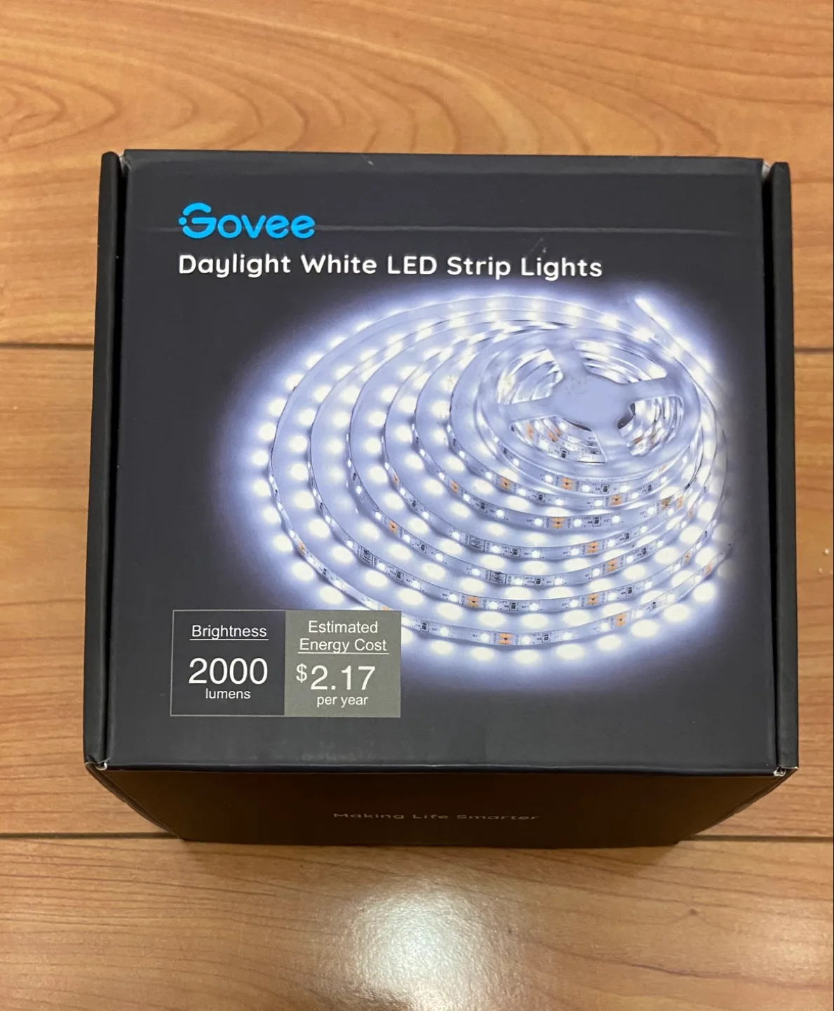 Govee Daylight White LED Strip Lights - 2000 Lumens thumbnail