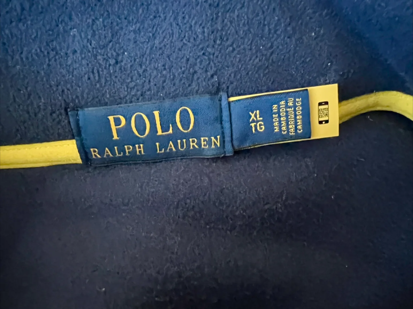 Polo Ralph Lauren RL-67 Camo Fleece Pullover - Size XL image indicator(4)