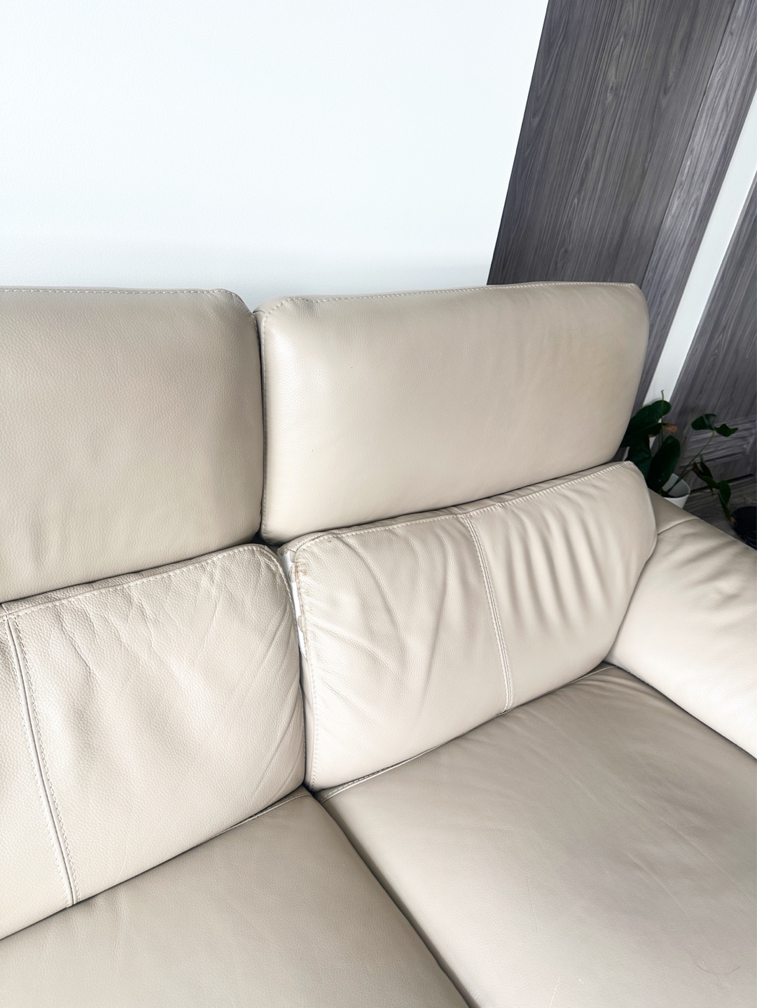 Reclining Leather Loveseat - photo 4