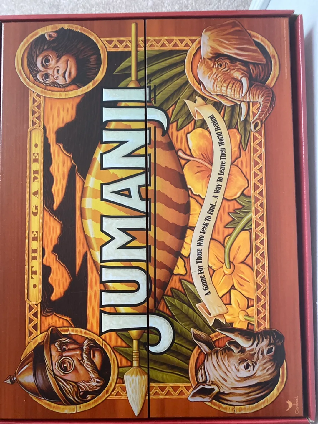 Jumanji Board Game - Wooden Box Edition thumbnail