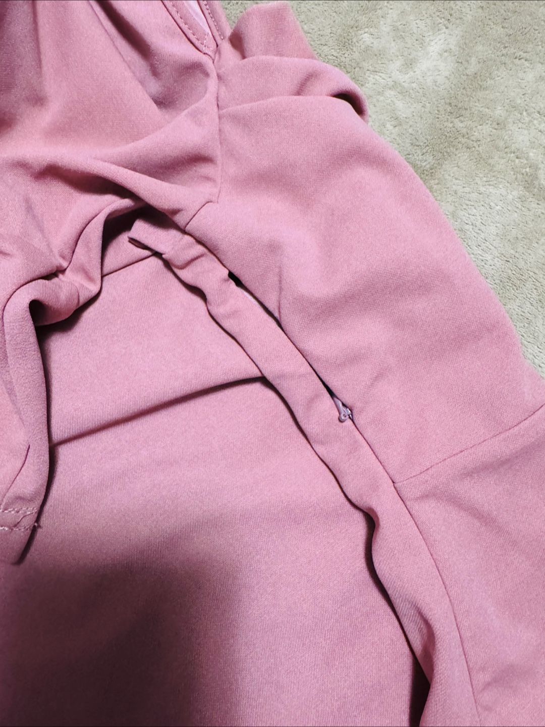 Dusty Rose SHEIN Puff Sleeve Blouse - Size Medium - photo 5
