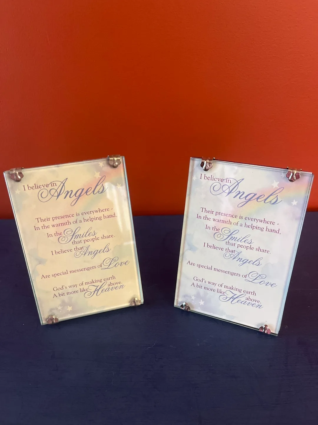 Set of Two Crystal Inspirations Angel Figurines image indicator(2)