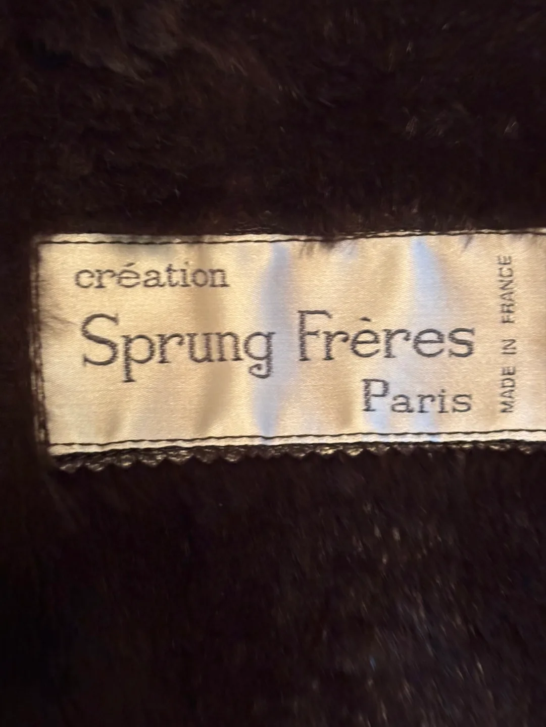 Vintage Sprung Frères Leather and Fur Coat image indicator(4)