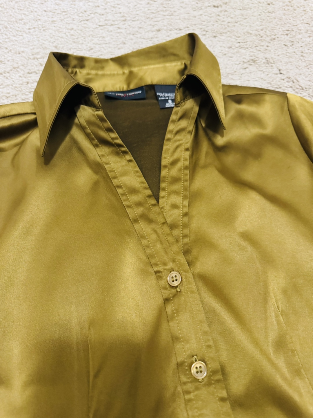 New York & Company Satin Blouse - Size Small - photo 2
