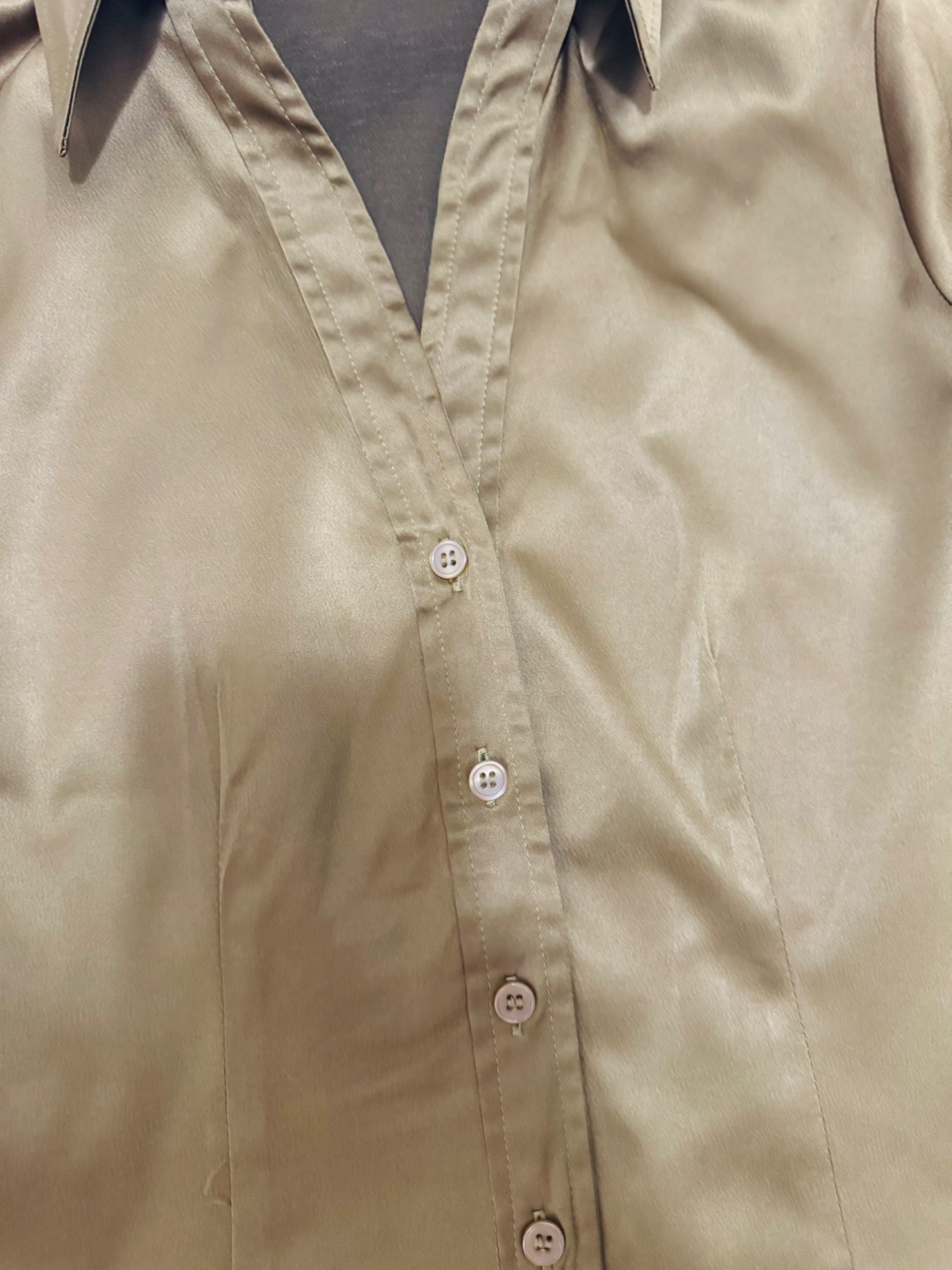 New York & Company Satin Blouse - Size Small - photo 4
