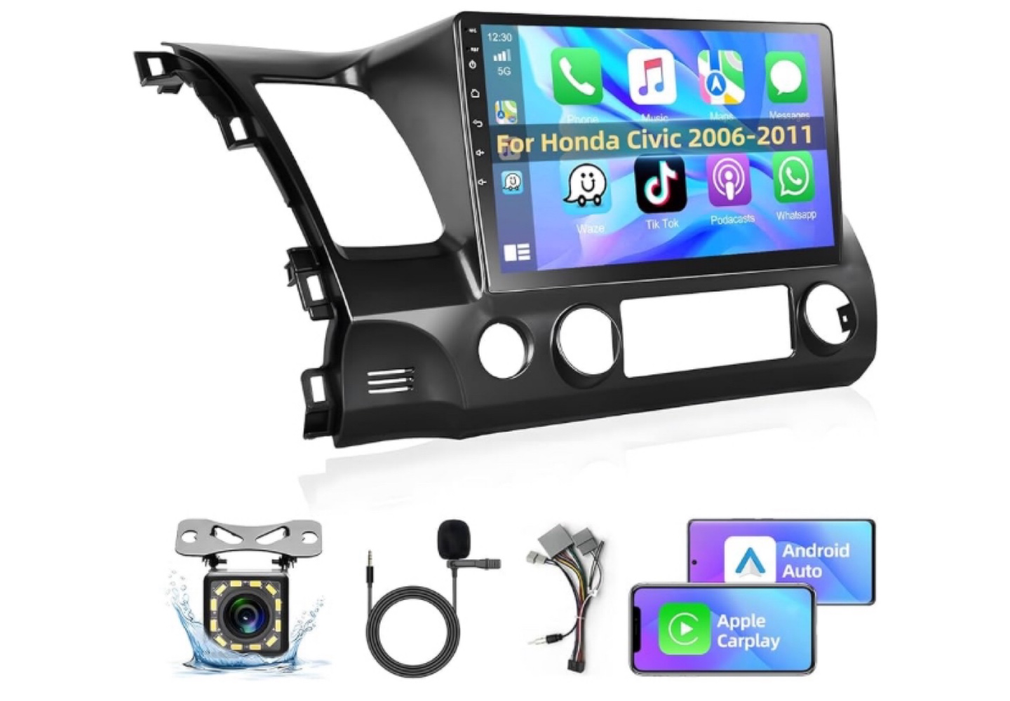 Podofo for Honda Civic 2006-2011 Car - photo 5
