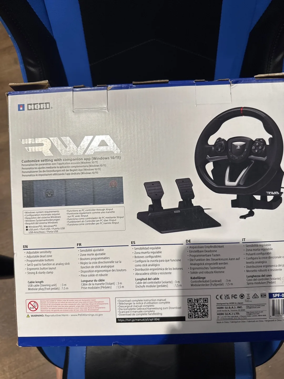 HORI Racing Wheel Apex for PlayStation image indicator(2)