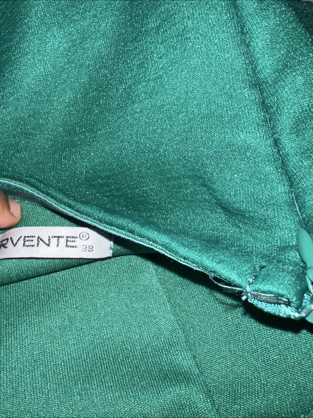 Gorgeous Emerald Green One-Shoulder Dress - photo 3
