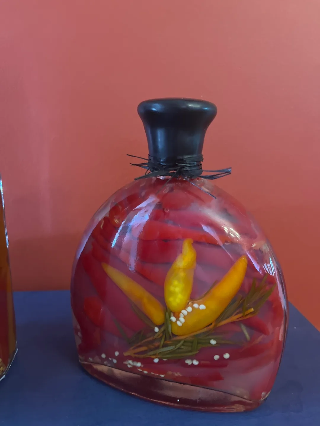 Set of Three Decorative Chilli Pepper Bottles image indicator(3)