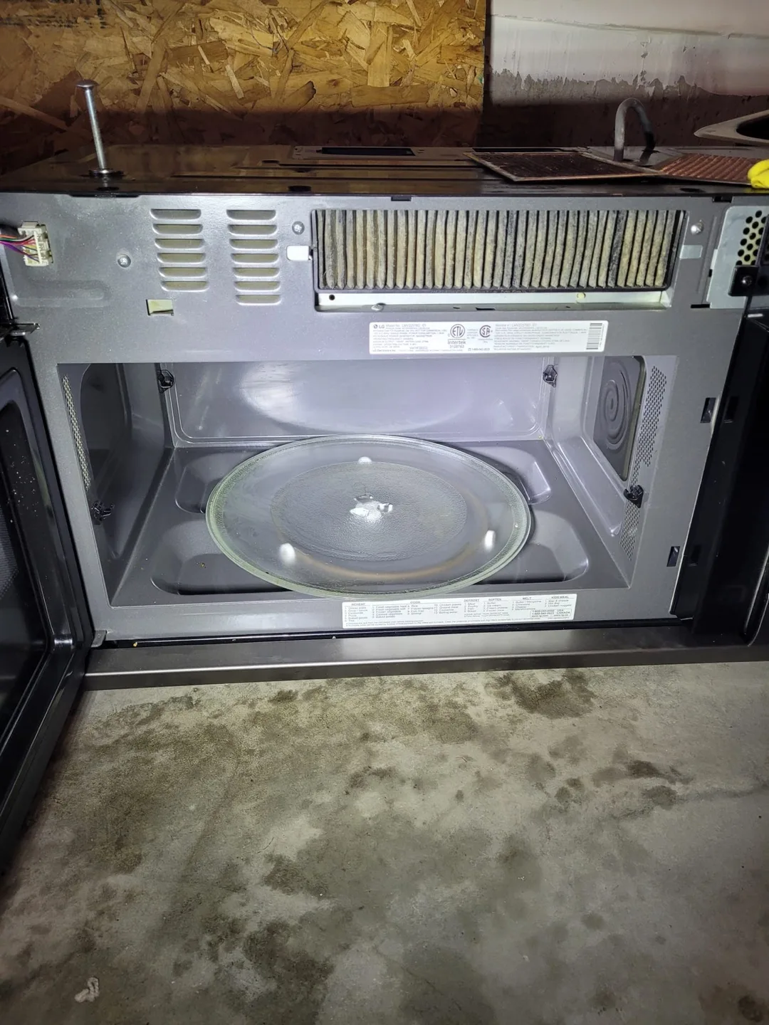 LG Over-the-Range Microwave image indicator(4)