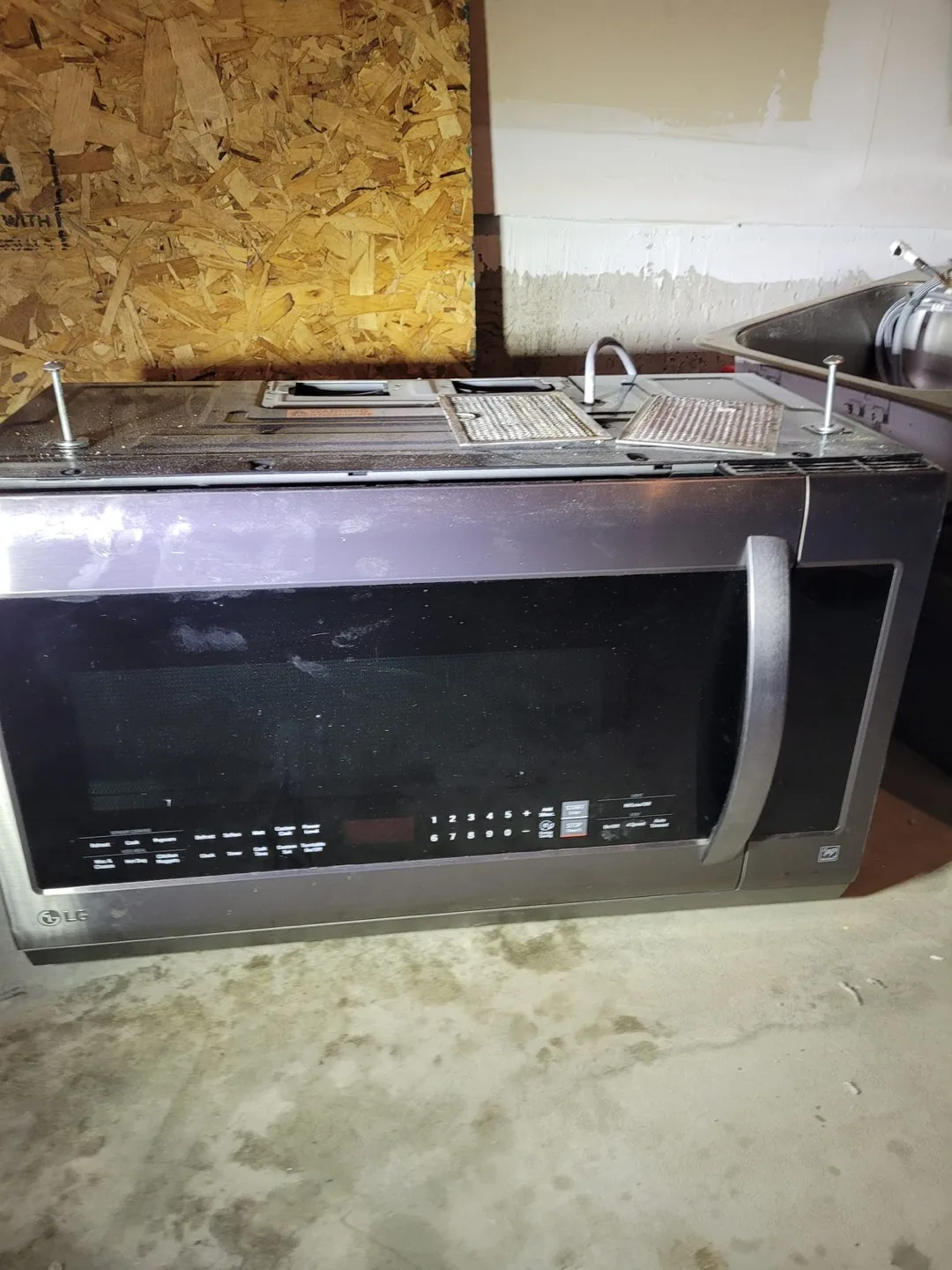 LG Over-the-Range Microwave thumbnail
