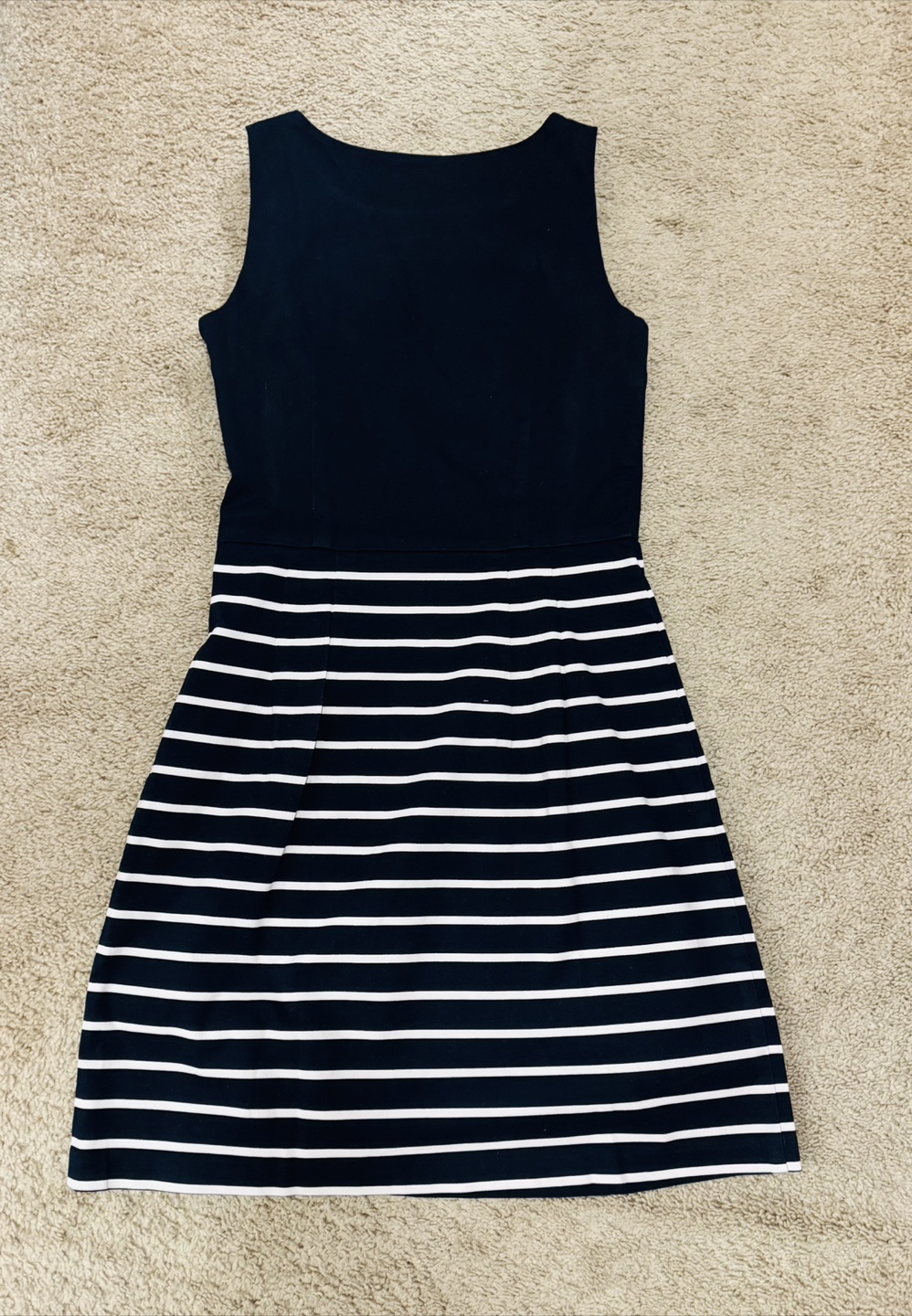 Tommy Hilfiger Navy and White Striped Dress, Size 4 - photo 3